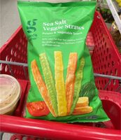 Sea Salt Veggie Straws Potato & Vegetable Snack