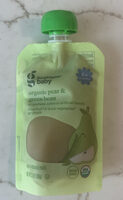 Organic Pear & Green Bean