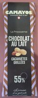 Chocolat au lait - cacahuètes grillées - La provocatrice