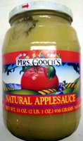 Natural Applesauce