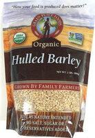 Organic Hulled Barley