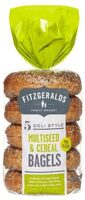 Fitzgeralds Multiseed and Cereal Bagels