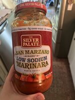 San Marzano Blend Low Sodium Marinara Pasta Sauce