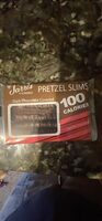 Dark Chocolate Covered Pretzel Slims, Dark Chocolate Covered