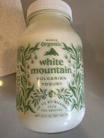 White mountain bulgarian yogurt