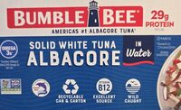 Solid White Tuna Albacore
