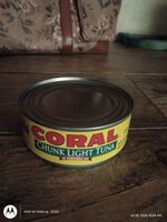 Coral, Chunk Light Tuna In Vegetable Oil