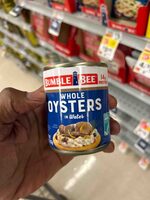 Whole Oysters In Water