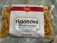 Rigatoni, Enriched Macaroni Product