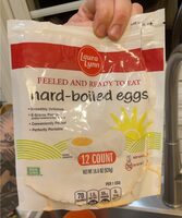Hard boiled eggs