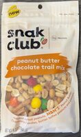 Snak Club Peanut Butter Chocoate Trail Mix