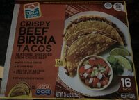 Crispy Beef Birria Tacos