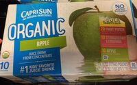 Organic juice drink from concentrate