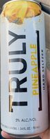 Truly pineapple hard seltzer