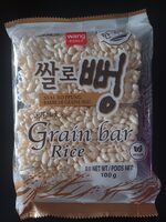 Barres crakers au riz