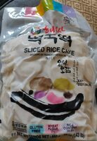 Sliced rice cake