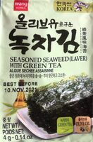 Seasoned Seaweed (Laver) with Green Tea