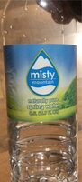 Misty mountain water