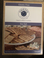 Hand crafted crackers, Sea Salt