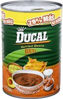 Refried red beans