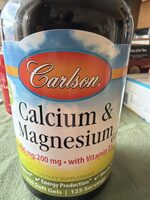 Calcium & Magnesium 400 Mg:200 Mg With Vitamin D3