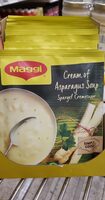 Cream of asparagus soup