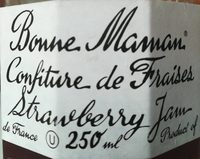 Confiture de fraises