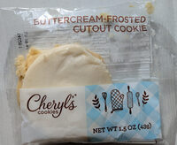 Buttercream-Frosted Cutout Cookie