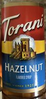 Hazelnut Coffee Syrup