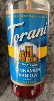 Sugar Free Cinnamon Vanilla Syrup
