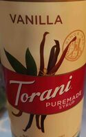 Vanilla puremade syrup