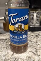 Vanilla bean syrup
