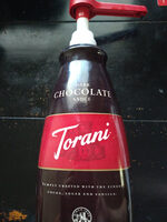 Dark chocolate sauce torani