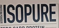 Isopure protein powder