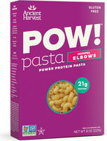 Ancient harvest pow! chickpea elbows power protein pasta