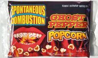 Ghost pepper microwave popcorn
