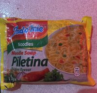 Instant noodles chicken flavour
