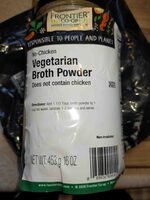 Vegetarian Broth Powder, No-Chicken