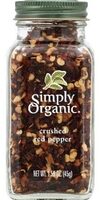 Simply organic, crushed red pepper