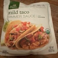 Mild taco simmer sauce
