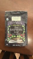 Organic red raspberry leaf
