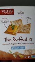 Gluten free crackers