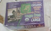 Organic Large Brown Eggs