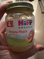 Organic Banana Peach 100% Fruit