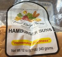 Hamburger buns