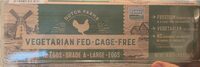 Large Grade A Vegetarian Fed Cage Free Eggs