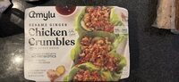 Chicken Crumbles with Mandu Sauce