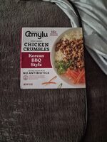 Chicken Crumbles Korean BBQ Style