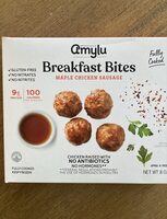 Breakfast Bites maple chcken sausage