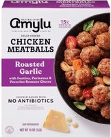 Roasted Garlic Chicken Meatballs